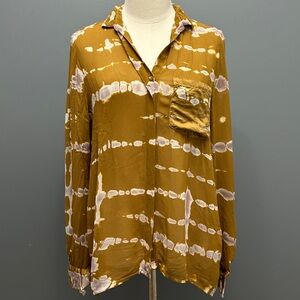 Young Fabulous and Broke Button Down Blouse